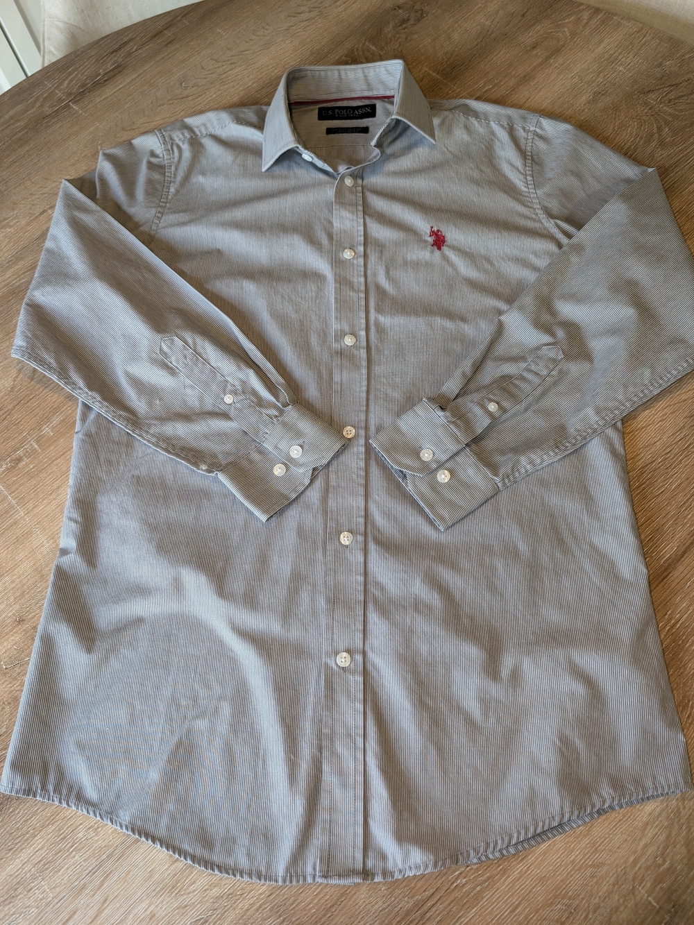 U.S. Polo Assn. Men's Stripped Button Up Shirt
